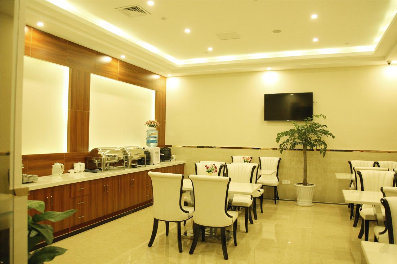 GreenTree Inn Shandong Zaozhuang Shanting JinkeGuoji Yijiaren Business Hotel Bagian luar foto